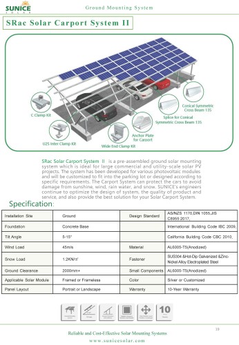 S.Rac Carport Solar System 2